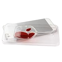 Iphone 6 Case, Mr Makefun(TM)(2015 Version),liquid Case for Iphone 6(4.7),hard Case for Iphone 6 Fashion Creative 3d Design Flowing Liquid Red Wine Glass Clear Back Hard Case Cover for Apple Iphone 6(4.7)Sent Stylus(Red Wine Glass) by Mr Makefun（TM）