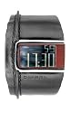 Diesel Men's Series IV Negative Display Leather Cuff Watch #DZ7033