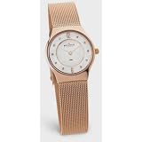 Skagen Ladies Crystal Accented MOP Copper Mesh Watch #233XSRR by Skagen