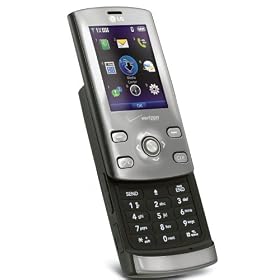 LG Decoy Silver/Blue Phone (Verizon Wireless)