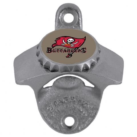 Tampa Bay Buccaneers Wall Mounted Beer Bottle Opener