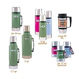 Stanley 17oz. Classic Vacuum Food Jar (Stainless Steel) Stainless Steel Vacuum Bottle