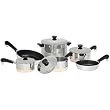 Revere Stainless Steel 10-Piece Cookware Set, Copper-Clad Bottom