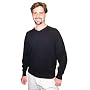 Men's Basic Vee Long Sleeve 100% Cashmere Sweater V-Neck Black