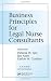 Business Principles for Legal Nurse Consultants