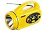 Wilson/Power Brands WFR60C Sports AM/FM Radio/Flashlight (Yellow)