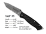 Smith & Wesson SWP11S Phantom Serrated Tanto Knife