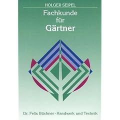 Fachkunde f�r G�rtner