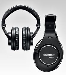 Shure SRH840 Professional Monitoring Earphones (Black)