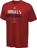 Los Angeles Angels of Anaheim Youth adidas Red Locker T-Shirt