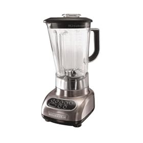 KitchenAid KSB580NK 5 Speed Blender Custom Metallic, Brushed Nickel by KitchenAid