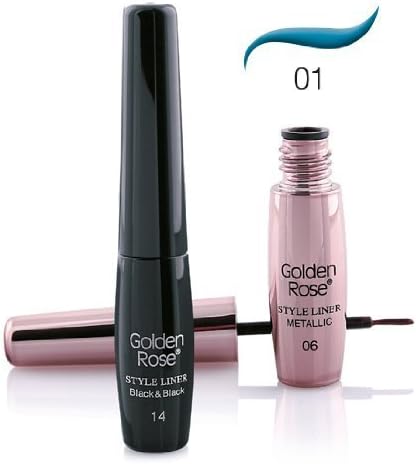 Golden Rose Metallic Eyeliner 01 by Erkul Cosmetics