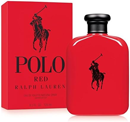 P O L O Red Eau De Toilette Spray for Men 4.2 Oz.