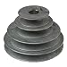 Bore V-Groove 4 Step Pulley, 5/8"