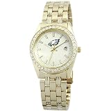 Ewatch Philadelphia Eagles Goldtone Bling Watch-Size: One Size
