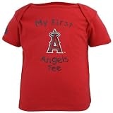 Los Angeles Angels of Anaheim Newborn Red My First Tee T-shirt