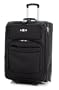Delsey Helium Fusion 25" Expandable Suiter Trolley, Black