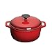 Molten Cast Iron Round Casserole with Lid 5.0l, 26cm x 12.5cm