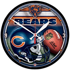 Chicago Bears Football Clock