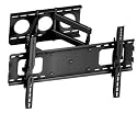 Black Tilt & Swivel Dual Arm LCD Plasma TV Wall Mount Bracket for LG 50PS7000