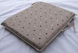 SEAT PAD SUPERIOR QUALITY SOLID FOAM INNER,WASHABLE,HEAVY COTTON SIZE 16X15