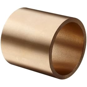 Bunting Bearings AAM007010008 7.0 MM Bore x 10.0 MM OD x 8.0 MM Length Powdered Metal SAE 841 Metric Sleeve (Plain) Bearings