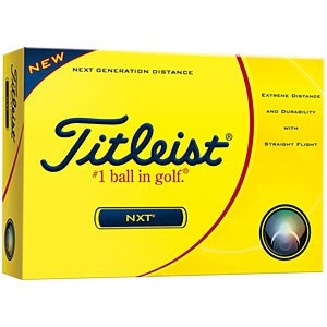 Titleist Nxt Golf Balls Personalized Blue