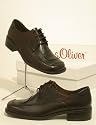 s.Oliver TREND Leder Schnürer Halbschuh braun