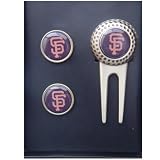 San Francisco Giants Sf Divot Golf Ball (2) Marker Set ~ aminco
