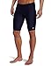 TYR Sport Men's Solid Jammer Swim Suit,Navy,32