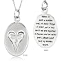 Sudden Loss Memorial Necklace, 14 Karat Gold