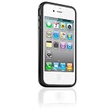 Bumper Case (Black) for the New Apple iPhone 4 - With Screen Protector