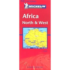 Africa North and West (Michelin National Maps)