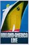 Holland America Line, Art Poster by Willem ten Broek