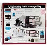 Martin Just Stow-it Ultimate Messenger Bag for the Arts, Black