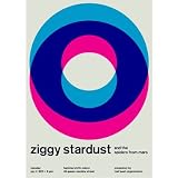 Ziggy Stardust Reimagined Concert Poster||AFTTO ||EVAEX