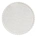 Hoffmaster 876083 Linen-Like Coaster, 3-3/8" Diameter, White (Case of 1000)