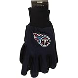 Tennessee Titans Blue & Black Jersey Work Gloves Nfl Mcarthur Towels R1329ttg
