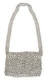 Soda pop-top shoulder bag, 'Shimmery Night'