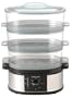 Morphy Richards 48755 3 Tier Food Steamer, Stainless Steel