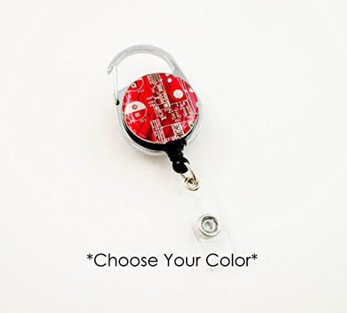 Recycled Circuit Board Badge Reel