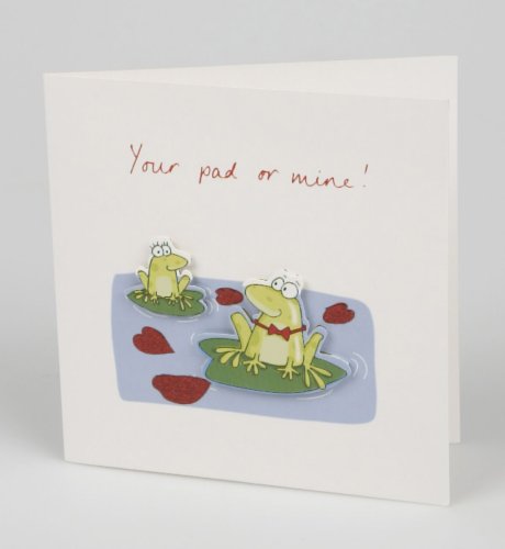 Frog 'Your Pad or Mine' Card