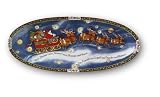 Portmeirion A Christmas Story 16 Yule Log Platter