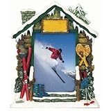 Ski Lift Ski Chalet Picture Frame