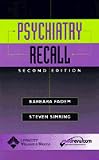 Psychiatry Recall, Second Edition for PDA (In Stock) (EMAIL DOWNLOAD ONLY)