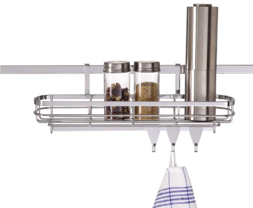 Wenko 2805100 Korb Basic - mit 3 Haken, Zubeh&ouml;r f&uuml;r Super-Loc- oder Power-Loc-Aufh&auml;ngeleis Preisvergleich