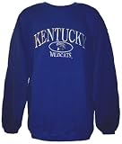 Kentucky Wildcats UK NCAA Adult Crew Fleece Sweatshirt Large