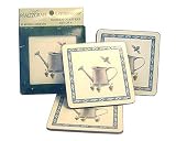 Pfaltzgraff Naturewood 4-Piece Coaster Set