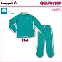 ルコックゴルフ レインウェア レインウェア上下セット QGL7012CP レディス E547 ダイナスティグリーン S