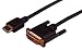 QVS HDVIG-5M 5 Meters HDMI Male to DVI Male HDTV/Digital Flat Panel Gold Cable